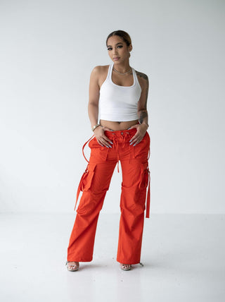 SUNNY SIDE UP CARGO PANTS